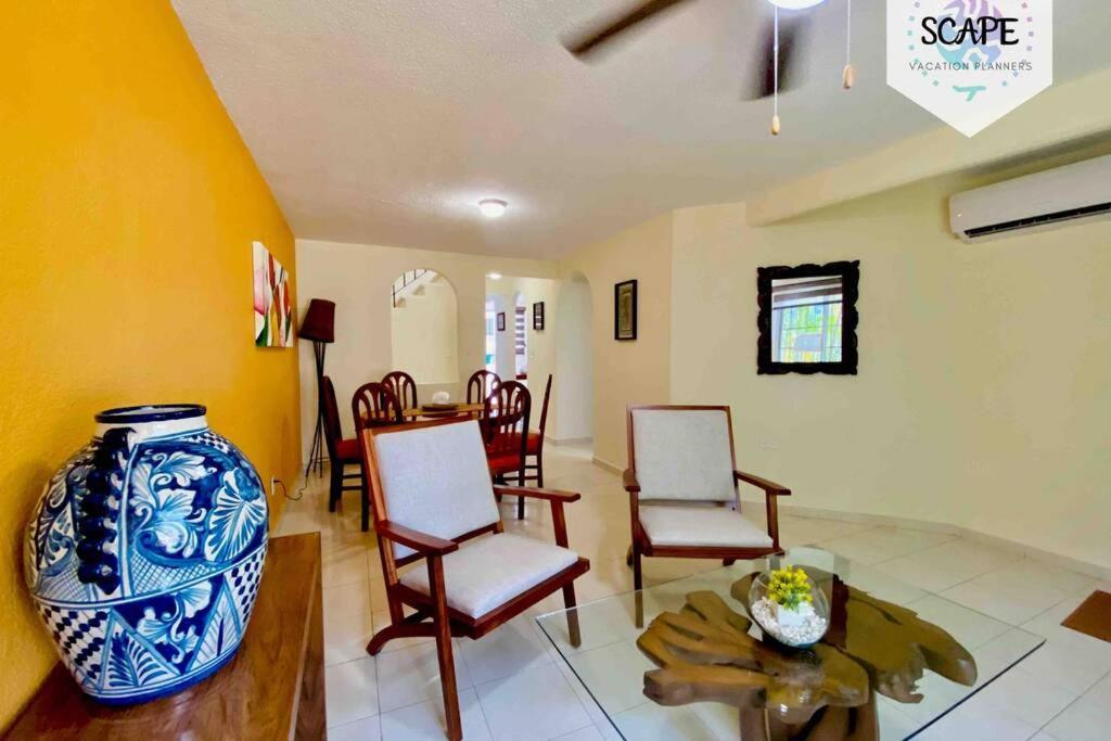 Amplia Y Calida Casa Cerca De Plaza Las Americas Villa Cancún Eksteriør bilde